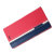 Encase Premium Wiko Rainbow Tasche in Rot / Blau 7