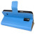 Encase  Leather-Style Samsung Galaxy S5 Mini Wallet Case - Blue 5
