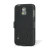 Encase Mesh Samsung Galaxy S5 Tough Case & Holster/Belt Clip - Black 2