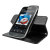 Encase Rotating 4 Inch Leather-Style Universal Phone Fodral - Svart 4
