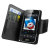 Encase Draaibaar 4 Inch Leren-Stijl Universele Phone Case - Zwart 6