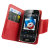 Encase Rotating 4 Inch Leather-Style Universal Phone Case - Red 6