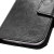 Encase Rotating Leather-Style suojakotelo 5" puhelimille - Musta 4