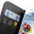 Encase Draaibaar 5 Inch Leren-Stijl Universele Phone Case - Zwart 7