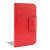 Encase Rotating 5 Inch Leather-Style Universal Phone Case - Red 5