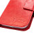 Encase Rotating 5 Inch Leather-Style Universal Phone Skal - Röd 7