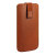 Universal Leather-Style Pouch for Smartphones - Tan 2