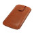 Universal Läderstilsfodral till Smartphones - Ljusbrun 3