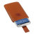 Universal Läderstilsfodral till Smartphones - Ljusbrun 5