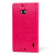 Encase Leather-Style Nokia Lumia 930 Wallet Stand Case - Hot Pink 4