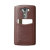 Zenus Vino Italian Faux Leather LG G3 Case - Wine 5