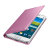 Official Samsung Galaxy S5 Mini Flip Case Cover - Metallic Pink 2