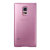 Official Samsung Galaxy S5 Mini Flip Case Cover - Metallic Pink 3