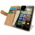 Encase Nokia Lumia 930 Tasche Wallet Case in Schwarz 7