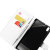Adarga Leather-Style HTC Desire 816 Wallet Case - White 5