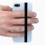 Funda iPhone 5S / 5 Snapz con Bandas Intercambiables - Blanca 4