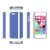 Snapz iPhone 5S/5 Case and Interchangeable Bandz - Monaco Blue 6
