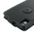 Pdair Leather HTC Desire 816 Top Flip Case - Black 4