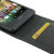 Pdair Leather HTC Desire 816 Top Flip Case - Black 8