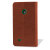 Encase Leather-Style Nokia Lumia 530 Wallet Case With Stand - Brown 3