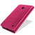 Encase Leather-Style Nokia Lumia 630 / 635 Wallet Case - Hot Pink 8