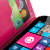 Encase Leather-Style Nokia Lumia 630 / 635 Wallet Case - Hot Pink 9