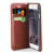 Encase iPhone 6 Plus Tasche Wallet Case in Braun 8