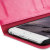 Encase Leather-Style iPhone 6 Plus Wallet suojakotelo - Kuuma pinkki 10