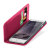 Encase Leather-Style iPhone 6 Plus Wallet suojakotelo - Kuuma pinkki 13