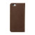 Zenus Tesoro iPhone 6S / 6 Leather Diary Case - Brown 3
