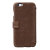 Zenus Vintage Diary iPhone 6S / 6 Genuine Leather Case - Dark Brown 3