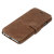 Zenus Vintage Diary iPhone 6S / 6 Genuine Leather Case - Dark Brown 6