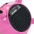 Amethyst iPig Bluetooth Speaker with USB Phone Charging Port - Pink 4