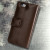 Olixar Genuine Leather iPhone 6S / iPhone 6 Wallet Case - Brown 7