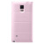 Original Samsung Galaxy Note 4 Flip Wallet Tasche - Pink 2