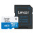 Lexar 64GB Micro SDXC Memory Card with SD Adapter - Class 10 2