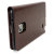 Encase Leather-Style Galaxy Note 4 Wallet Stand Case - Brown 4
