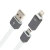 Cable Carga y Sincronización Micro USB / Lightning TipX Dual - Blanco 4