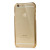 Glimmer Polycarbonate iPhone 6S / 6 Shell Case - Gold and Clear 8