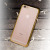 Coque iPhone 6S / 6 Polycarbonate Glimmer – Or / Transparente 9