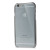 Funda iPhone 6S / 6 Polycarbonate Shell Case - Plata y Transparente 2