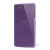FlexiShield Sony Xperia Z3 Compact Gel Case - Purple 3