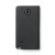Zenus Tesoro Samsung Galaxy Note 4 Leren Diary Case - Zwart 4