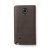 Zenus Tesoro Samsung Galaxy Note 4 Leather Diary Case - Brown 3