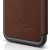 Elago Leather Flip Case for iPhone 6 - Metallic Grey and Brown 3