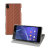 Roxfit Slim Book Sony Xperia Z3 Case - Bronze Carbon 2