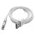 Magnetic LED Charging Cable Sony Xperia Z3 / Z3 Compact / Z2 - White 5