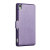 Encase Leather-Style Slim Sony Xperia Z3 Wallet Case - Purple 3