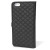 Encase Leather-Style Diamond Quilted iPhone 6 Plus Wallet Case - Black 3