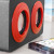 Intempo Mini Blaster Dual Speaker - Red and Black 11